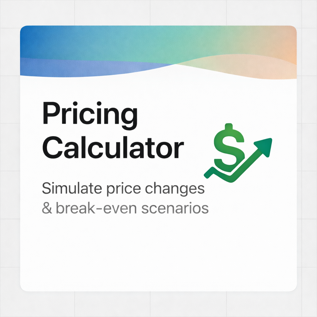 Pricing Calculator